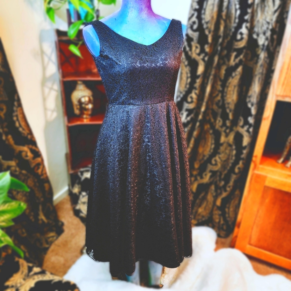 Lovely Grace Karin black lace girls 11-12 years formal dress